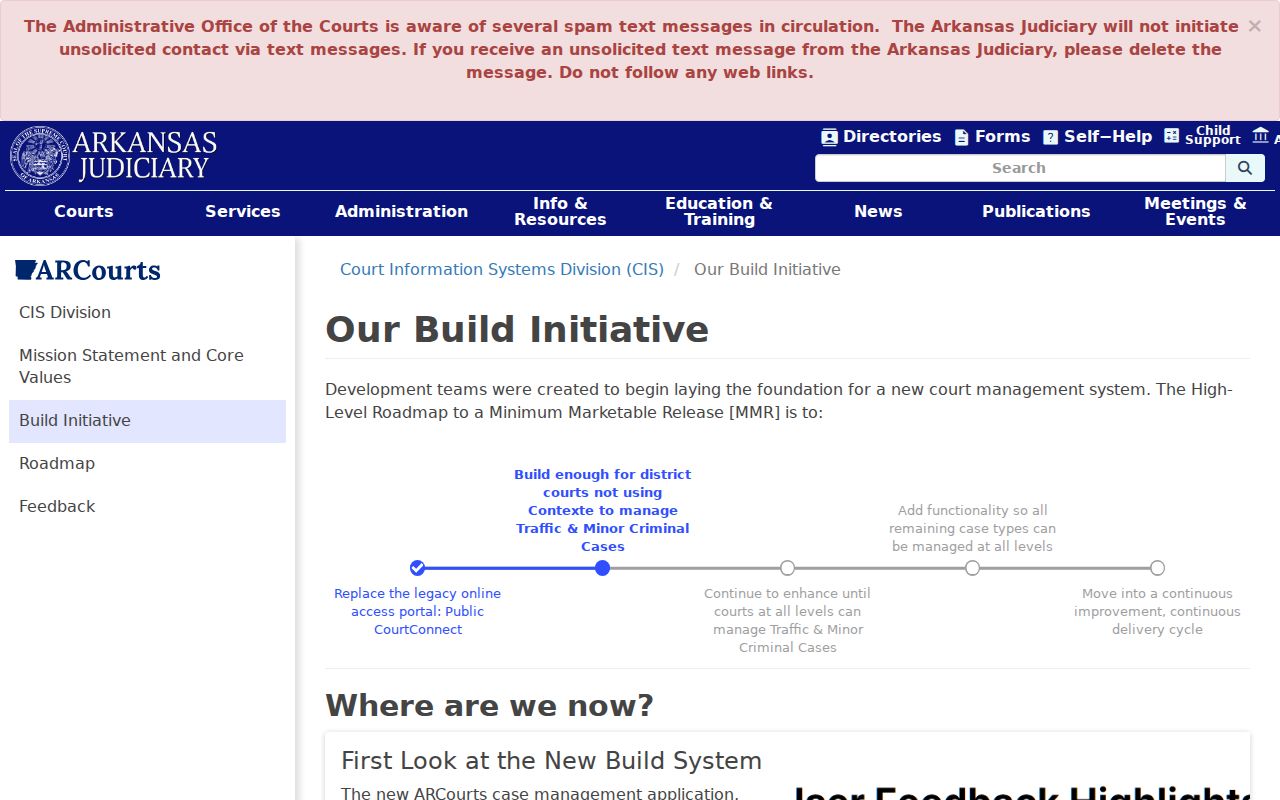 Montgomery County case lookup court technology initiative